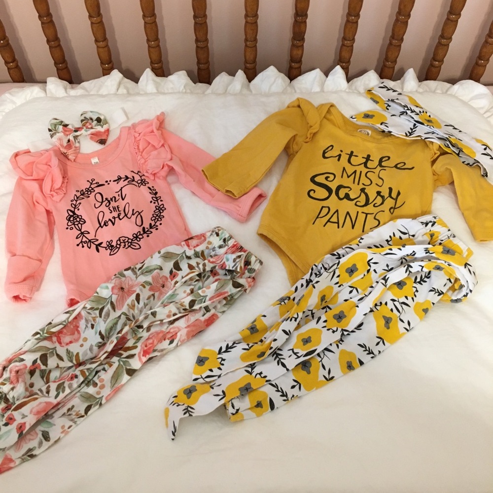 Set of 2 Long-sleeve Outfits